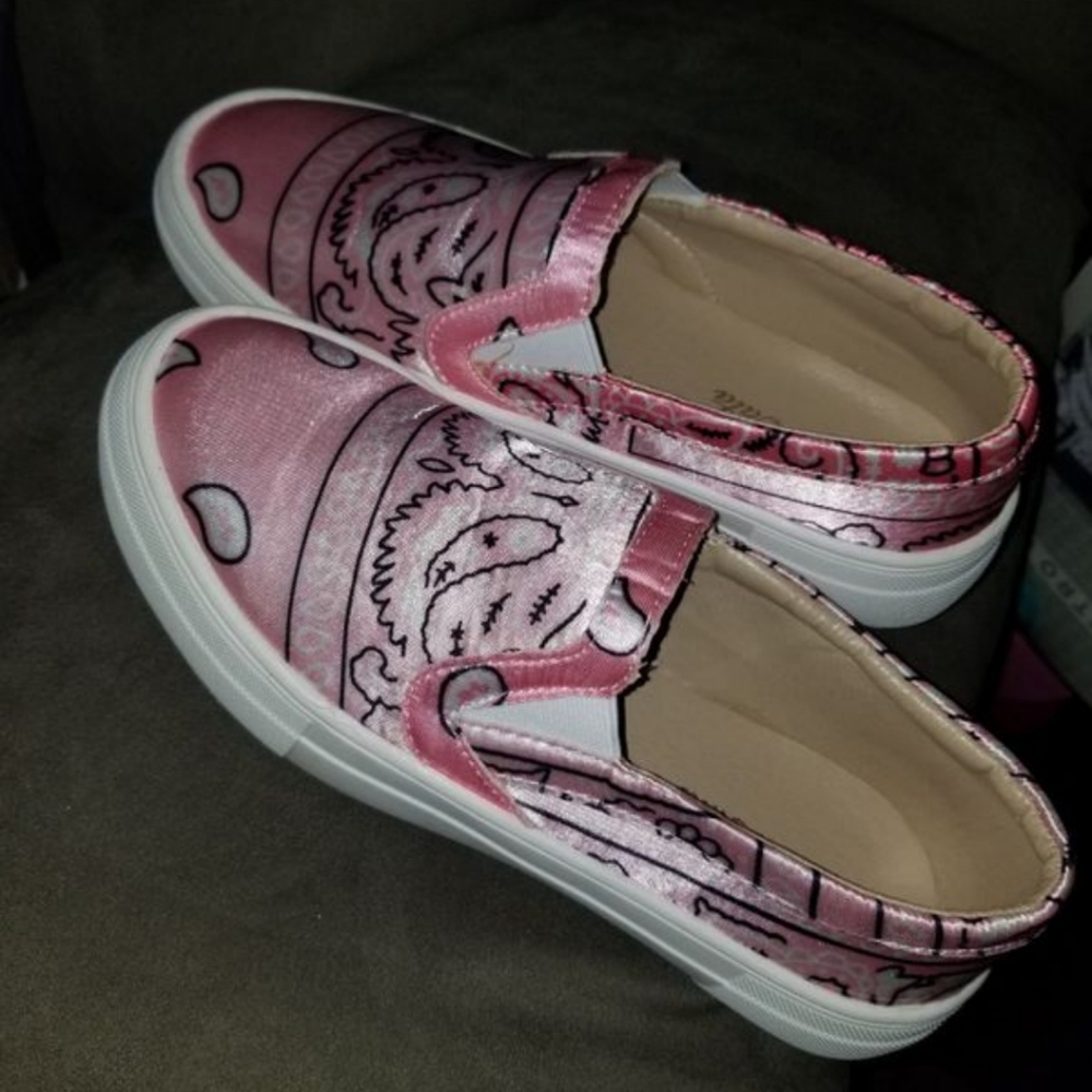 bandana sneakers